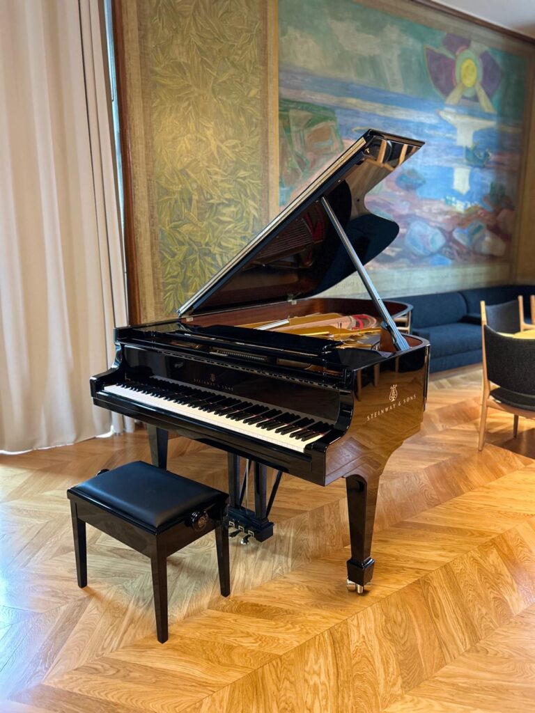 A New Steinway Piano